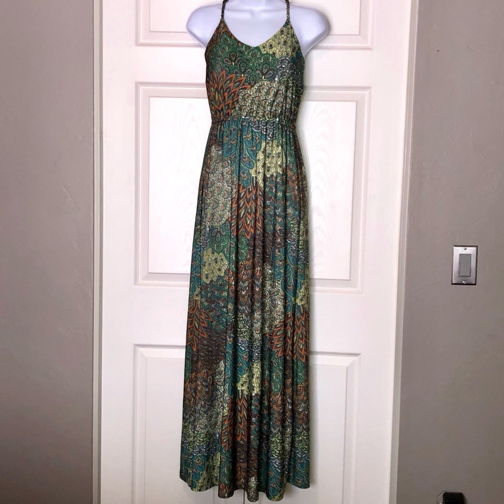 Diffusion Maxi Sun Dress Med (0002)